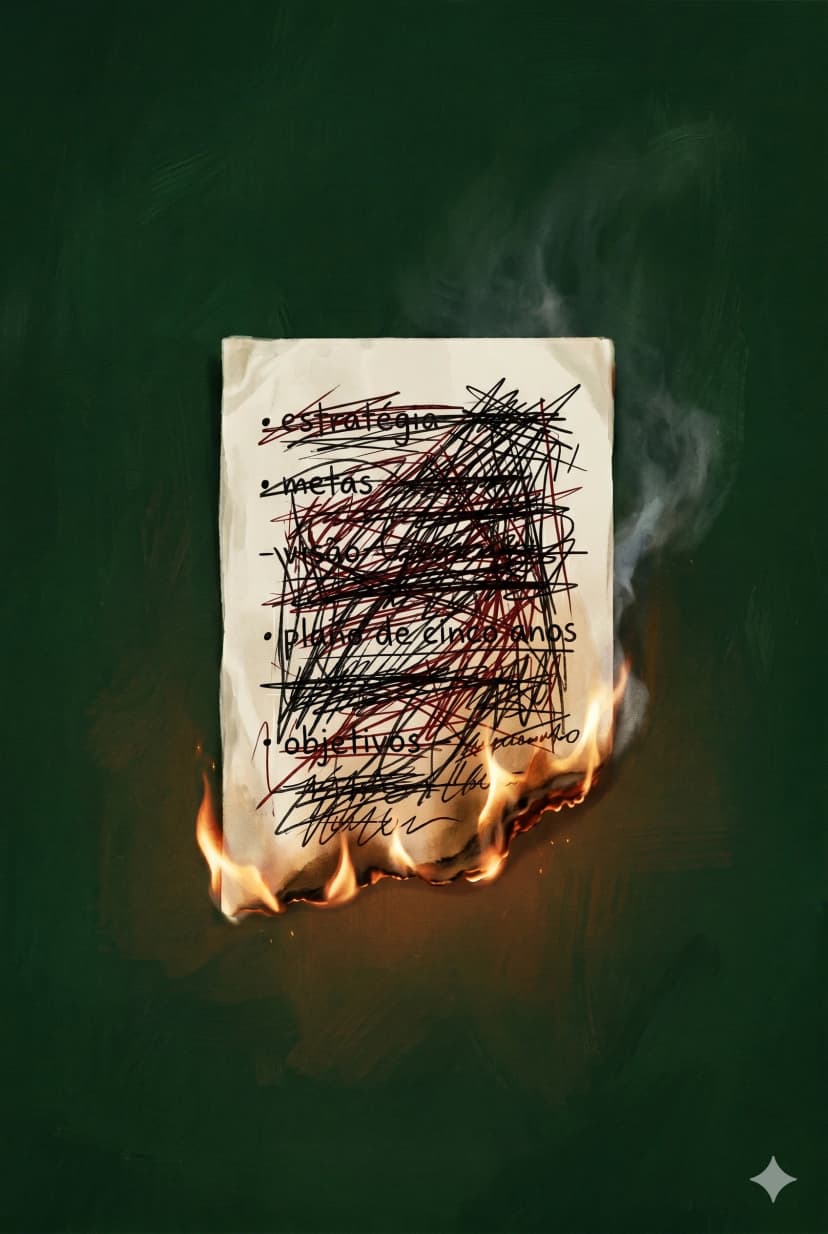 Capa do livro Queime o Plano